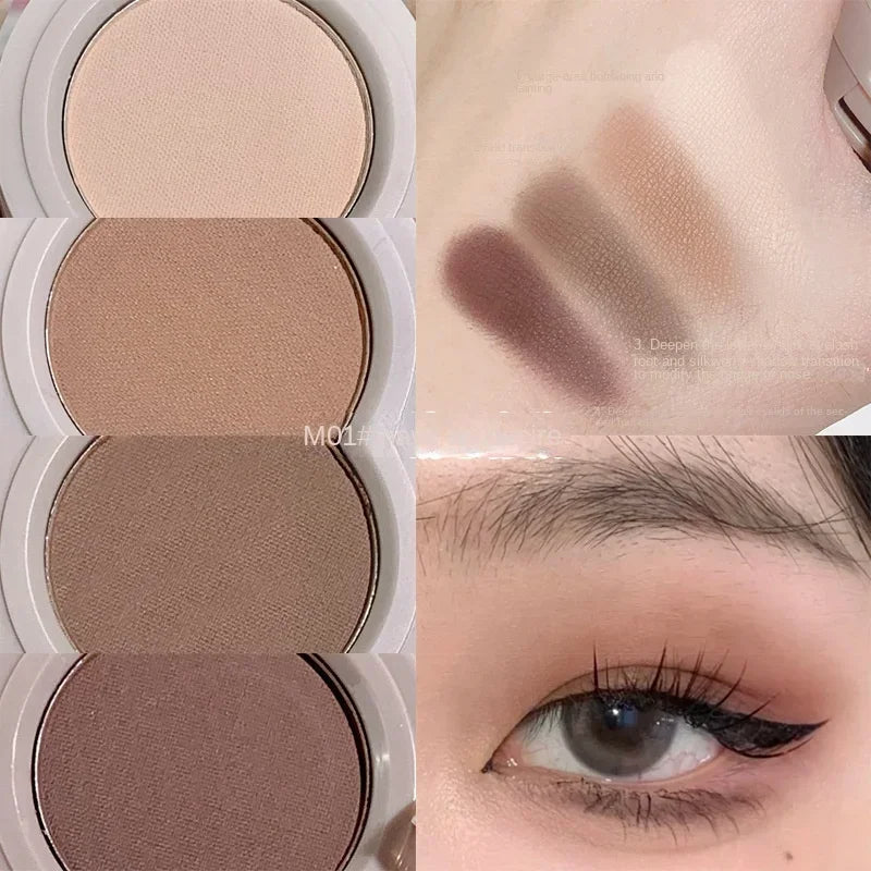 4 in 1 Matte Highlighter Blush Palette